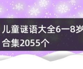 儿童谜语大全6一7岁,6-7岁宝贝智力挑战之旅